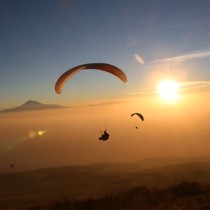 Полет на параплане и гора Арагац на выходных в Армении